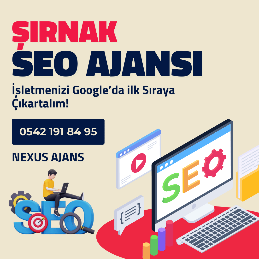 Şırnak SEO Ajansı Hizmetleri